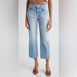 L'AGENCE June Stovepipe Crop Jeans NWT $290 size 31